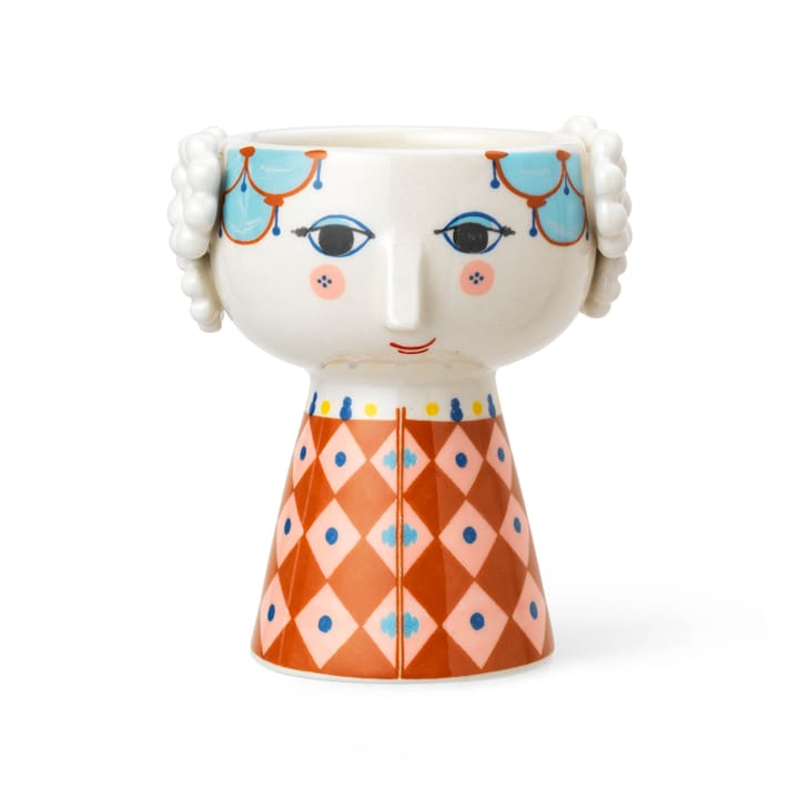 Bougeoir Eva 9,5 cm - Terrakotta - Bjørn Wiinblad
