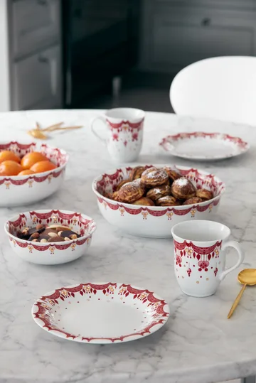 Mug de Noël Bjørn Wiinblad 35 cl - rouge - Bjørn Wiinblad