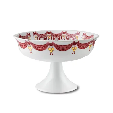 Plat à bonbons Guirlande Ø 16,5cm - Rouge - Bjørn Wiinblad