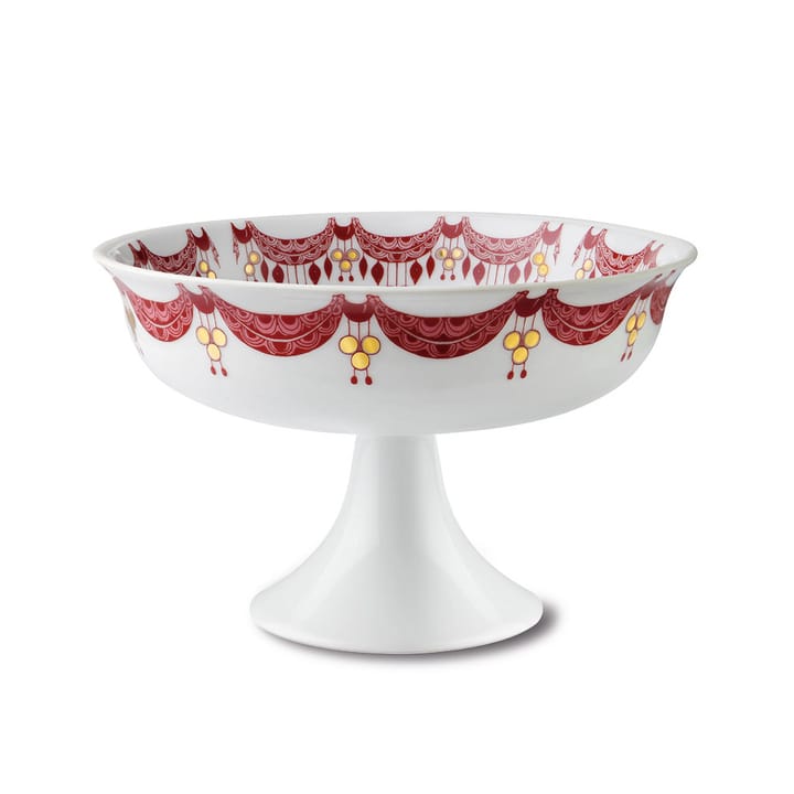 Plat à bonbons Guirlande Ø 16,5cm - Rouge - Bjørn Wiinblad