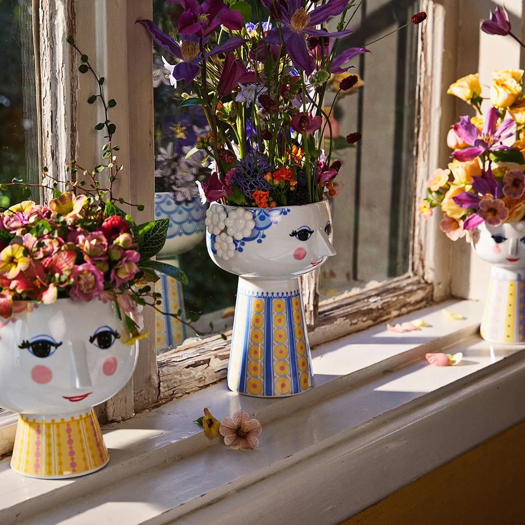 Pot sur pied Eva Ø 15,5 cm, Rose Bjørn Wiinblad