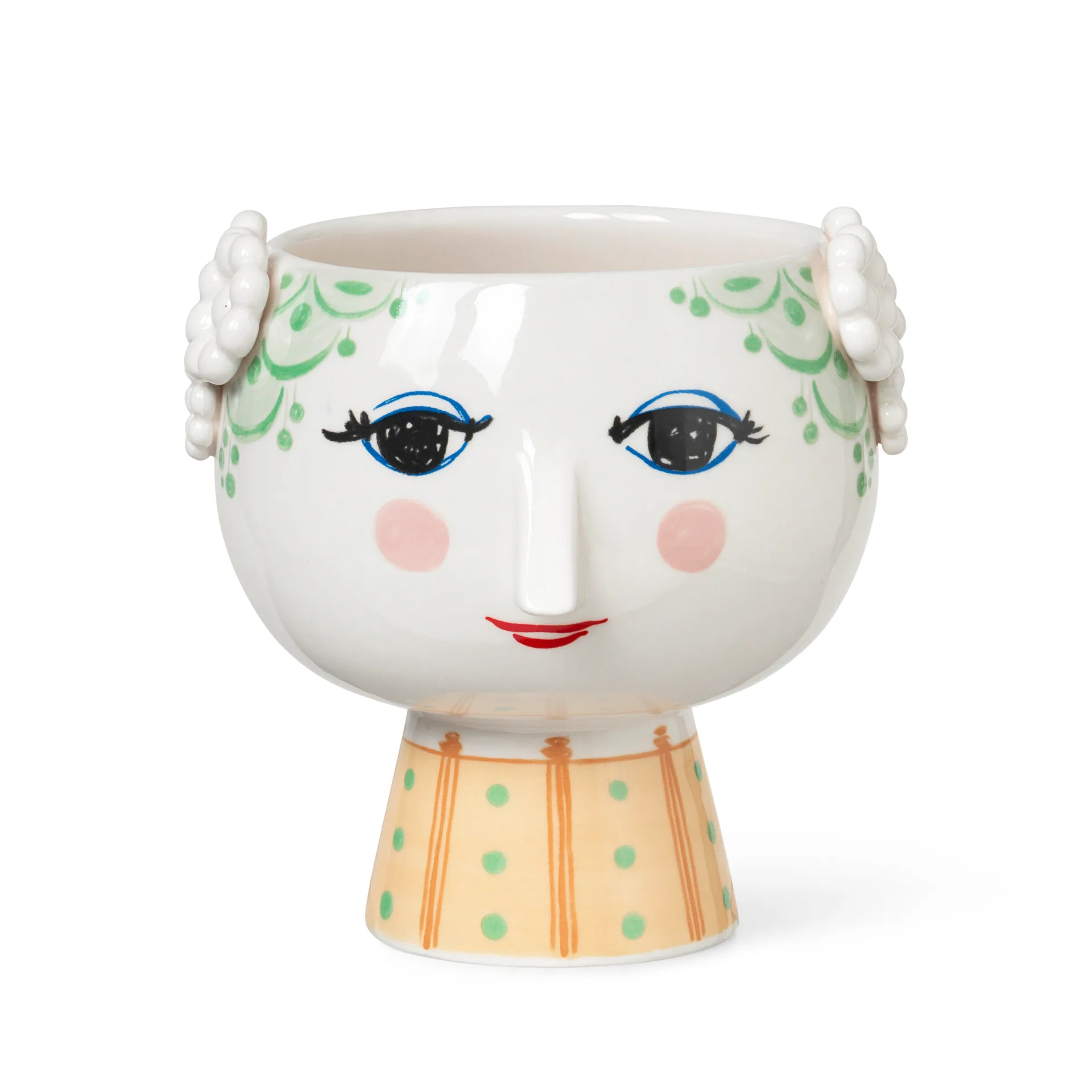 Pot sur pied Eva Ø 15,5 cm, Vert Bjørn Wiinblad