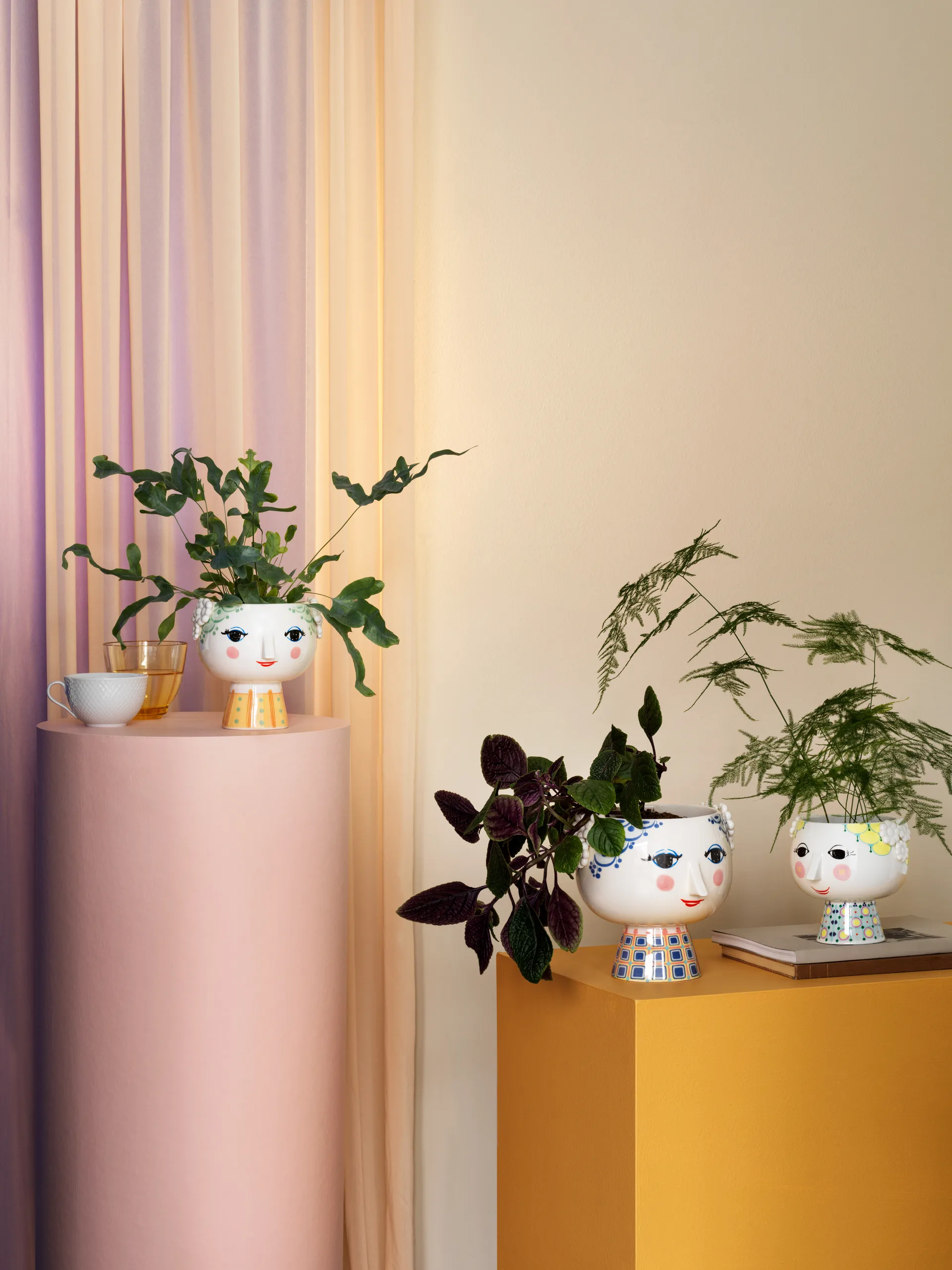 Pot sur pied Eva Ø 15,5 cm, Vert Bjørn Wiinblad