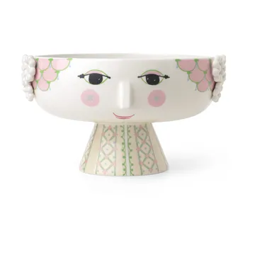 Saladier sur pied Eva Ø24 cm - Rose - Bjørn Wiinblad