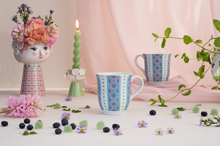 Tasse Eva 35 cl, Bleu clair Bjørn Wiinblad