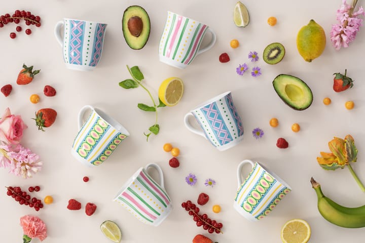 Tasse Eva 35 cl, Bleu clair Bjørn Wiinblad