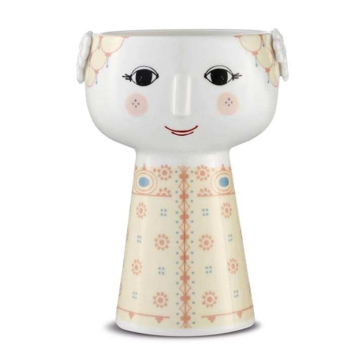 Vase Eva 15 cm - Jaune doux - Bjørn Wiinblad