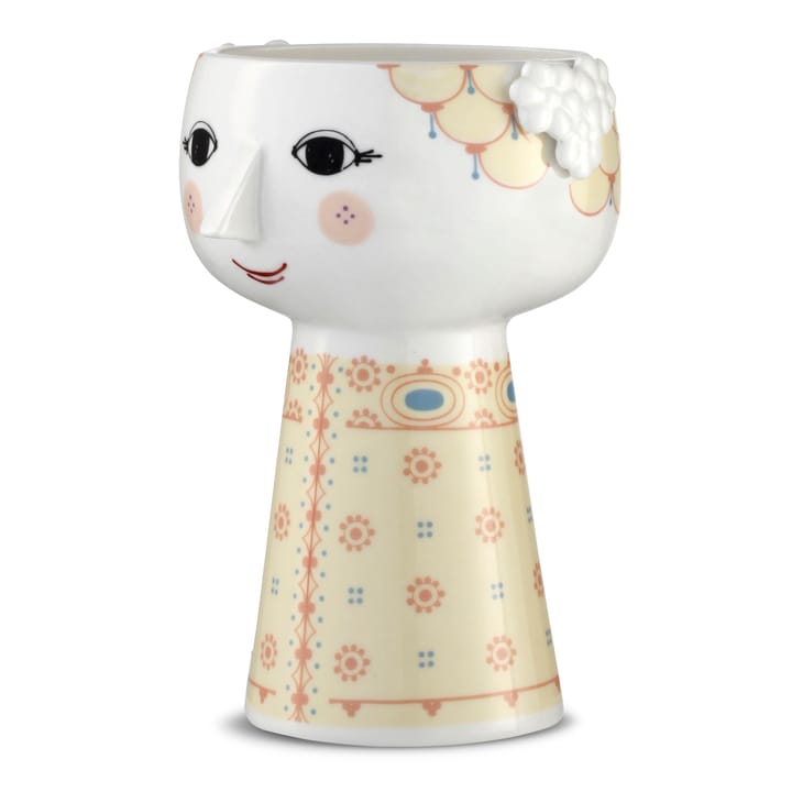 Vase Eva 15 cm, Jaune doux Bjørn Wiinblad