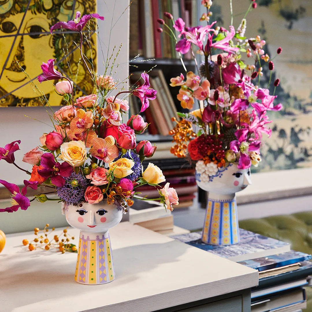 Vase Eva 15 cm, Violet Bjørn Wiinblad