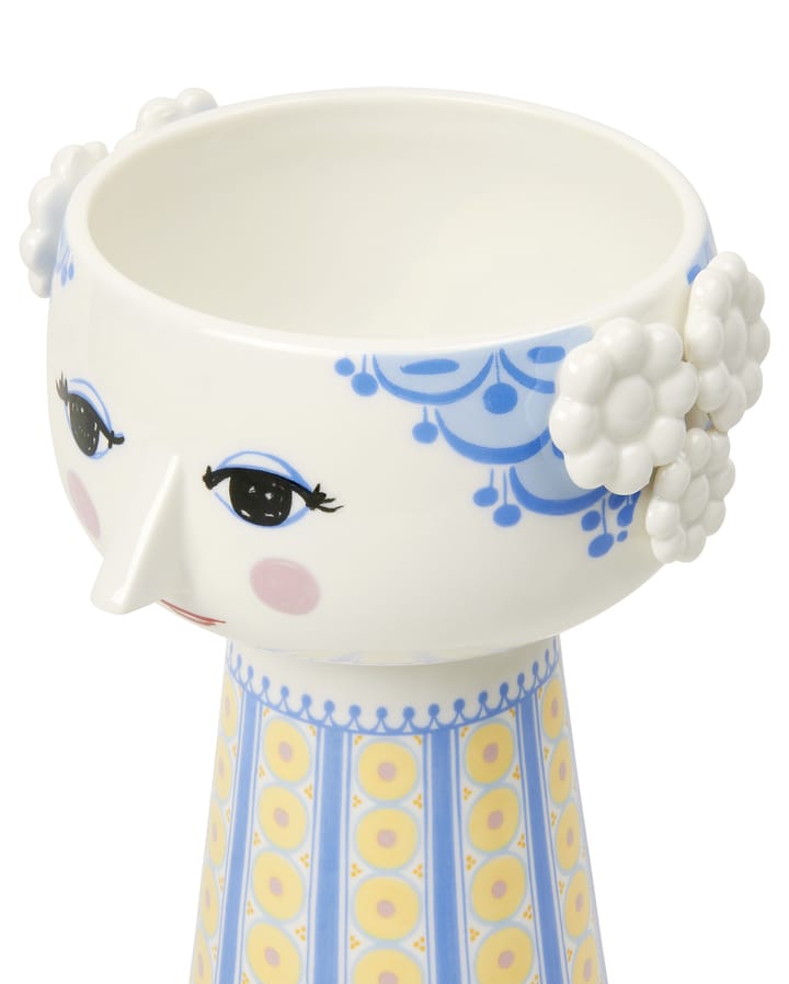 Vase Eva 18,5 cm, Bleu-bleu Bjørn Wiinblad