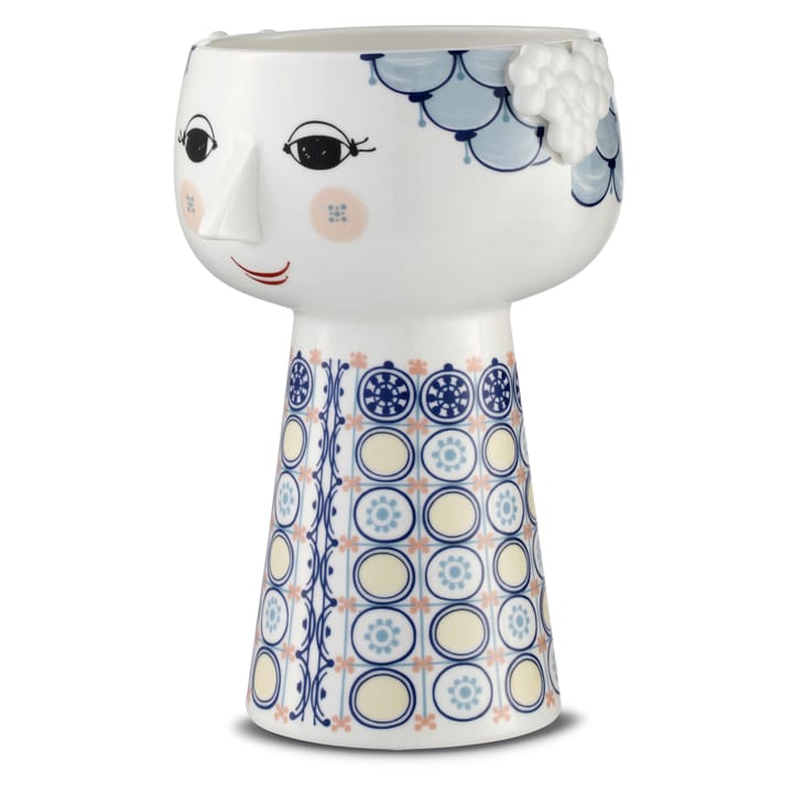 Vase Eva 18,5 cm, Bleu Bjørn Wiinblad