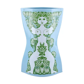 Vase Nina - Bleu clair-vert, 28,5 cm - Bjørn Wiinblad