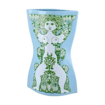 Vase Nina - Bleu clair-vert, 28,5 cm - Bjørn Wiinblad