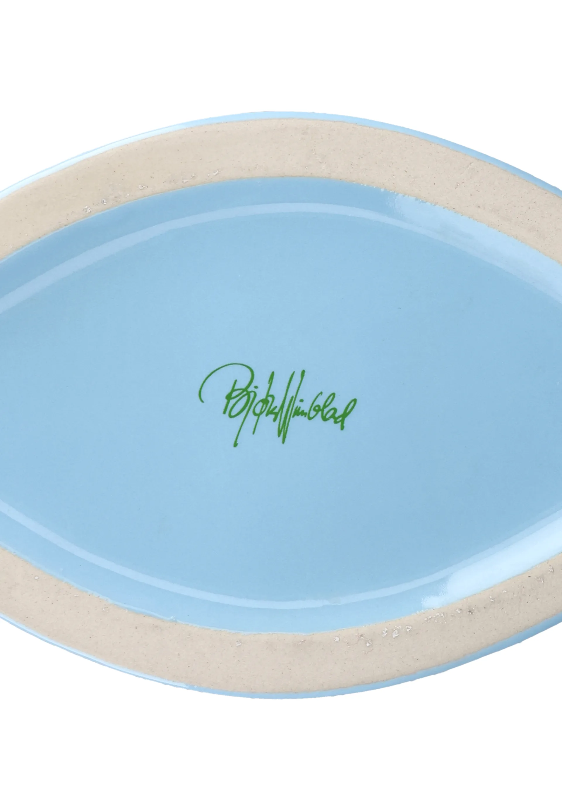 Vase Nina, Bleu clair-vert, 28,5 cm Bjørn Wiinblad