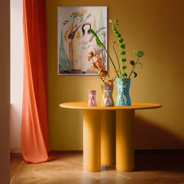 Vase Nina - Bleu clair-vert, 28,5 cm - Bjørn Wiinblad