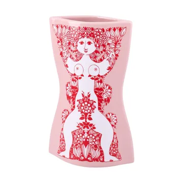 Vase Nina - Pink-rouge, 16,5 cm - Bjørn Wiinblad