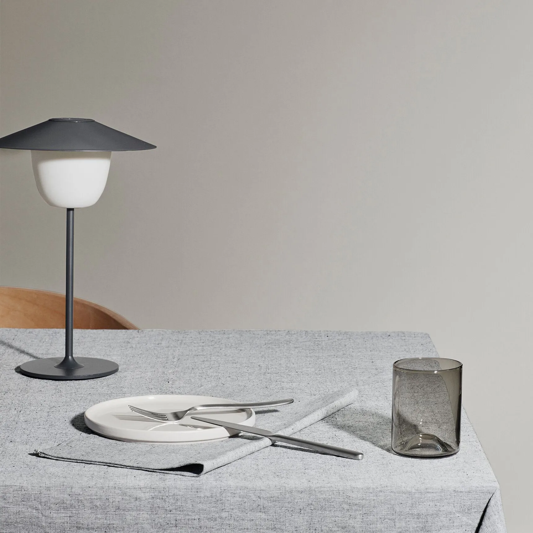 Assiette à dessert Pilar Ø 20 cm, Rayon de lune blomus