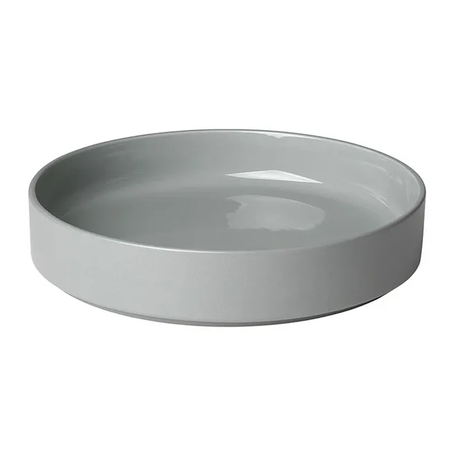 Assiette creuse Pilar Ø 20 cm, Gris mirage blomus