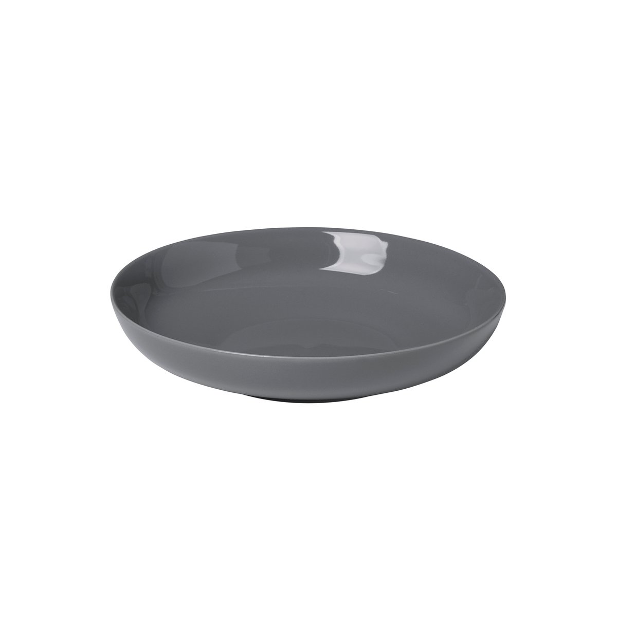blomus Assiette creuse Ro o 22cm Sharkskin | Design Scandinave | Assiettes creuses | Gris