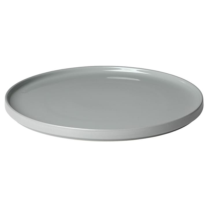 Assiette plate Pilar Ø 35 cm - Gris mirage - Blomus