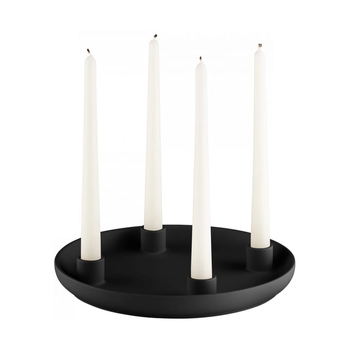 Bougeoir ADVENT Ø27 cm, Black Blomus