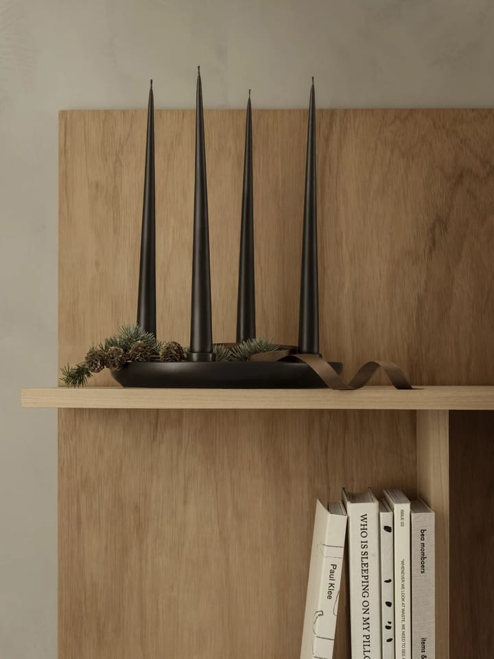 Bougeoir ADVENT Ø27 cm, Black Blomus