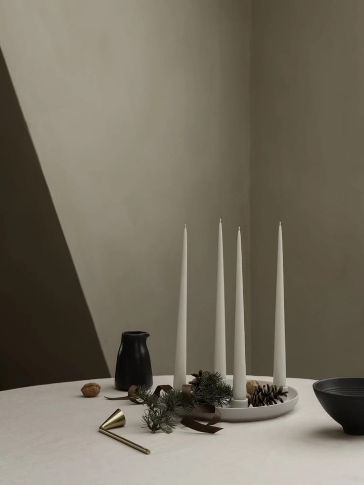 Bougeoir ADVENT Ø27 cm, Moonbeam Blomus