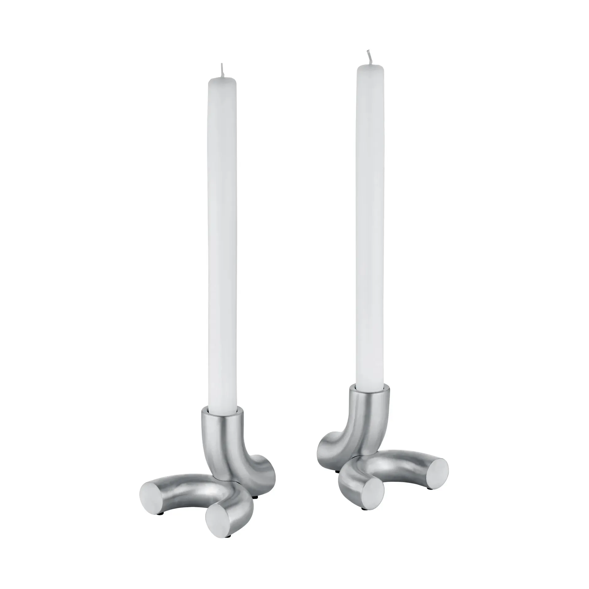 Bougeoir Doodle, Acier inoxydable mat blomus