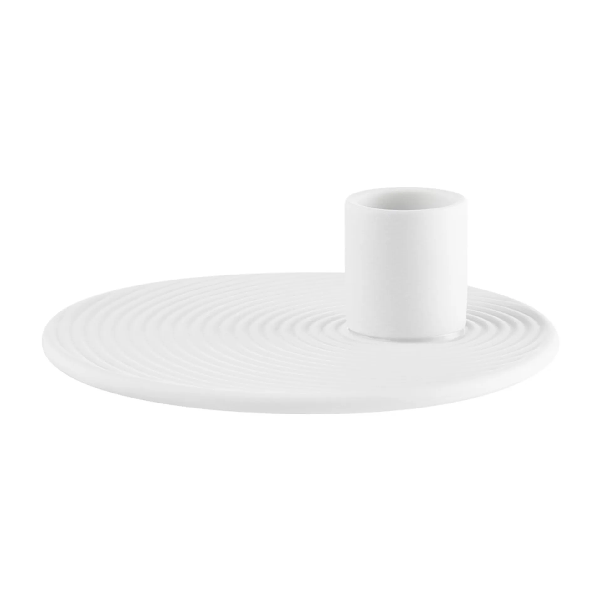 Bougeoir Nona Ø12 cm, Blanc blomus