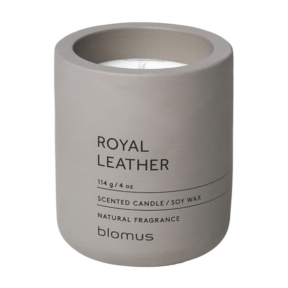 Bougie parfumée Fraga 24 heures - Royal Leather-Satellite - Blomus