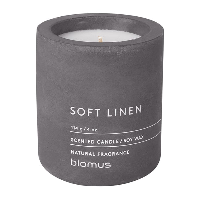 Bougie parfumée Fraga 24 heures - Soft Linen-Magnet - Blomus