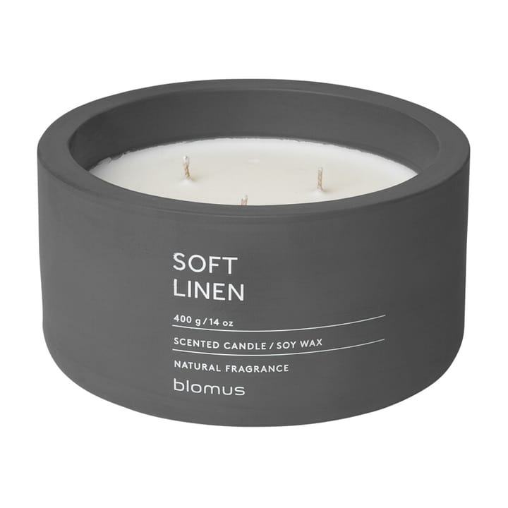 Bougie parfumée Fraga 25 heures - Soft Linen-Magnet - Blomus