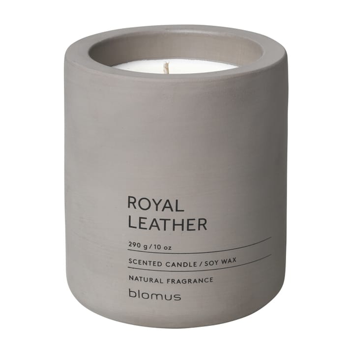 Bougie parfumée Fraga 55 heures - Royal Leather-Satellite - Blomus