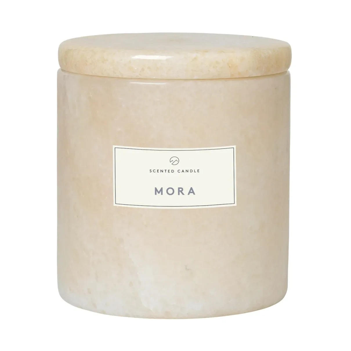 Bougie parfumée marbre Frable Ø10 cm, Moonbeam-mora blomus