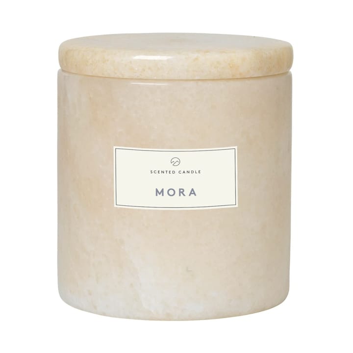 Bougie parfumée marbre Frable Ø10 cm - Moonbeam-mora - blomus