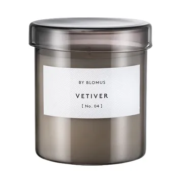 Bougie parfumée Vaola Vetiver - L, 45 H - blomus