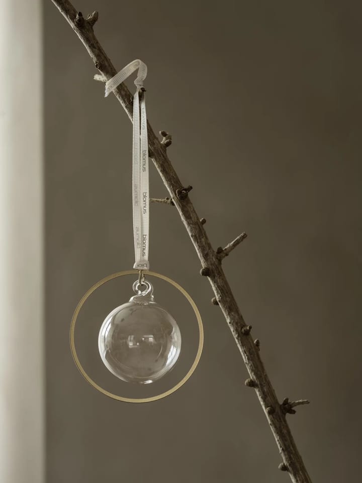 Boule de Noël KITAI 8,5 cm lot de 4, Clear Blomus