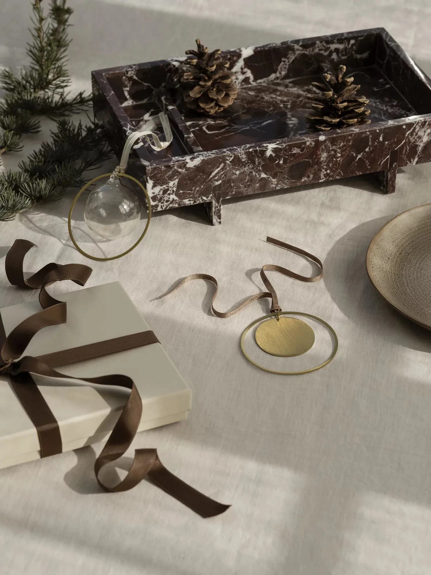 Boule de Noël KITAI 8,5 cm lot de 4, Clear blomus