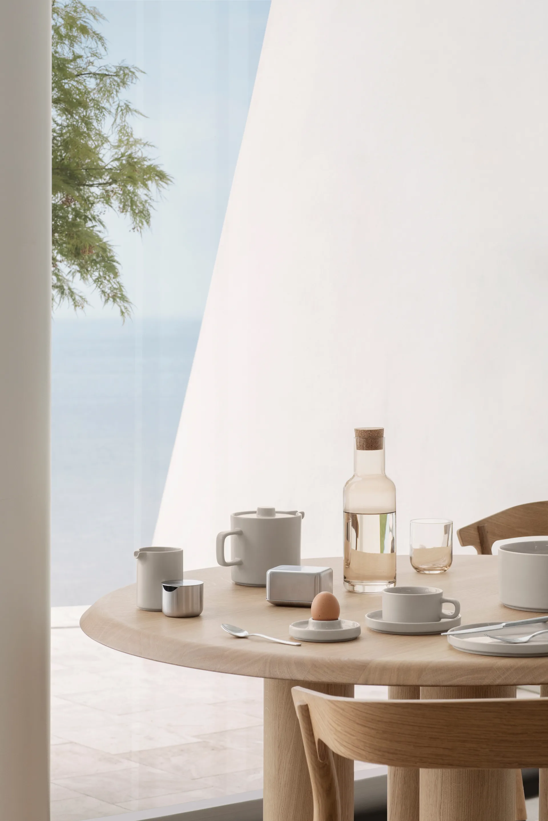 Cafetière à piston Pilar 28cl, Moonbeam blomus