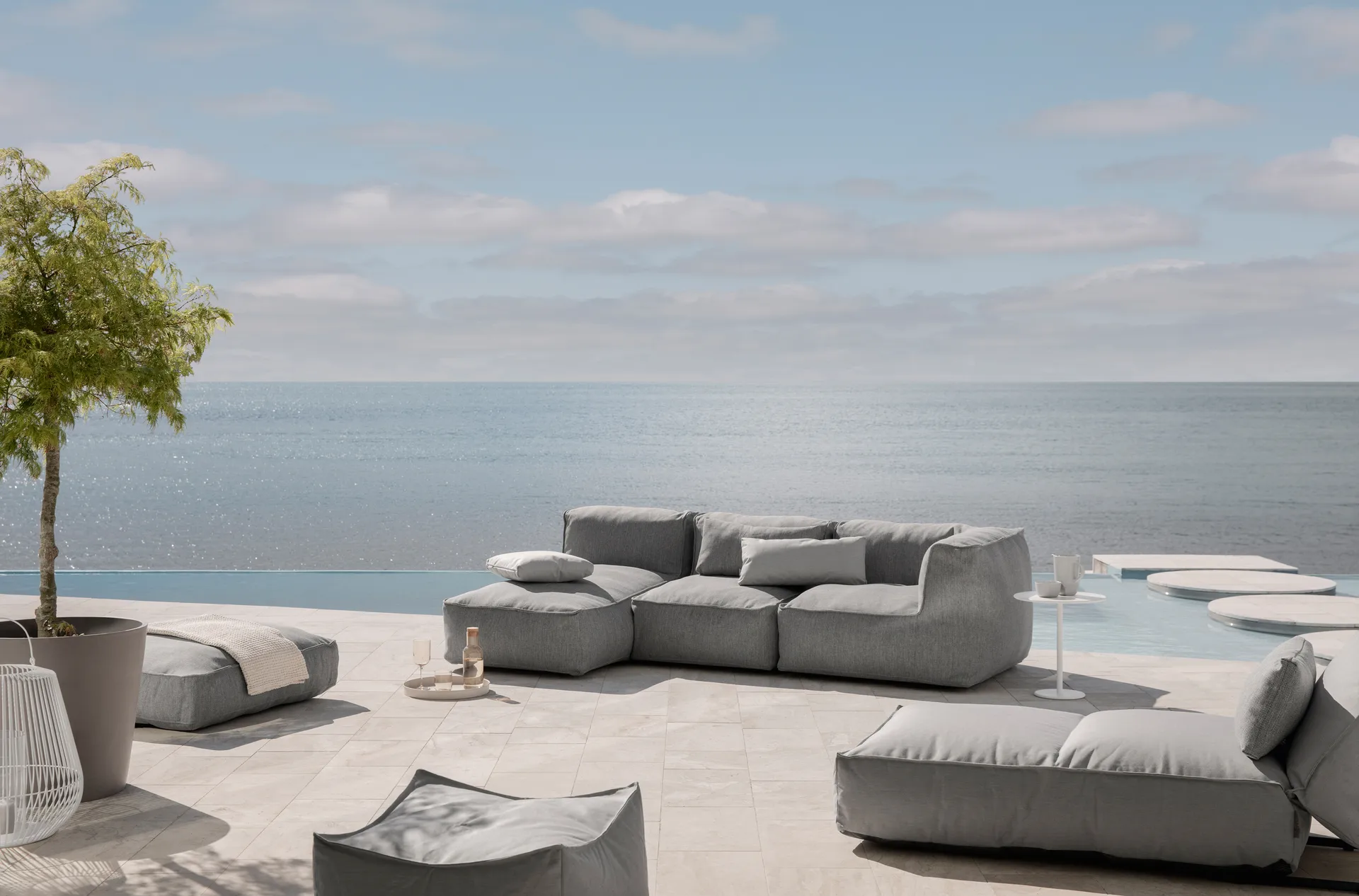 Canapé modulaire Grow combinaison F  blomus