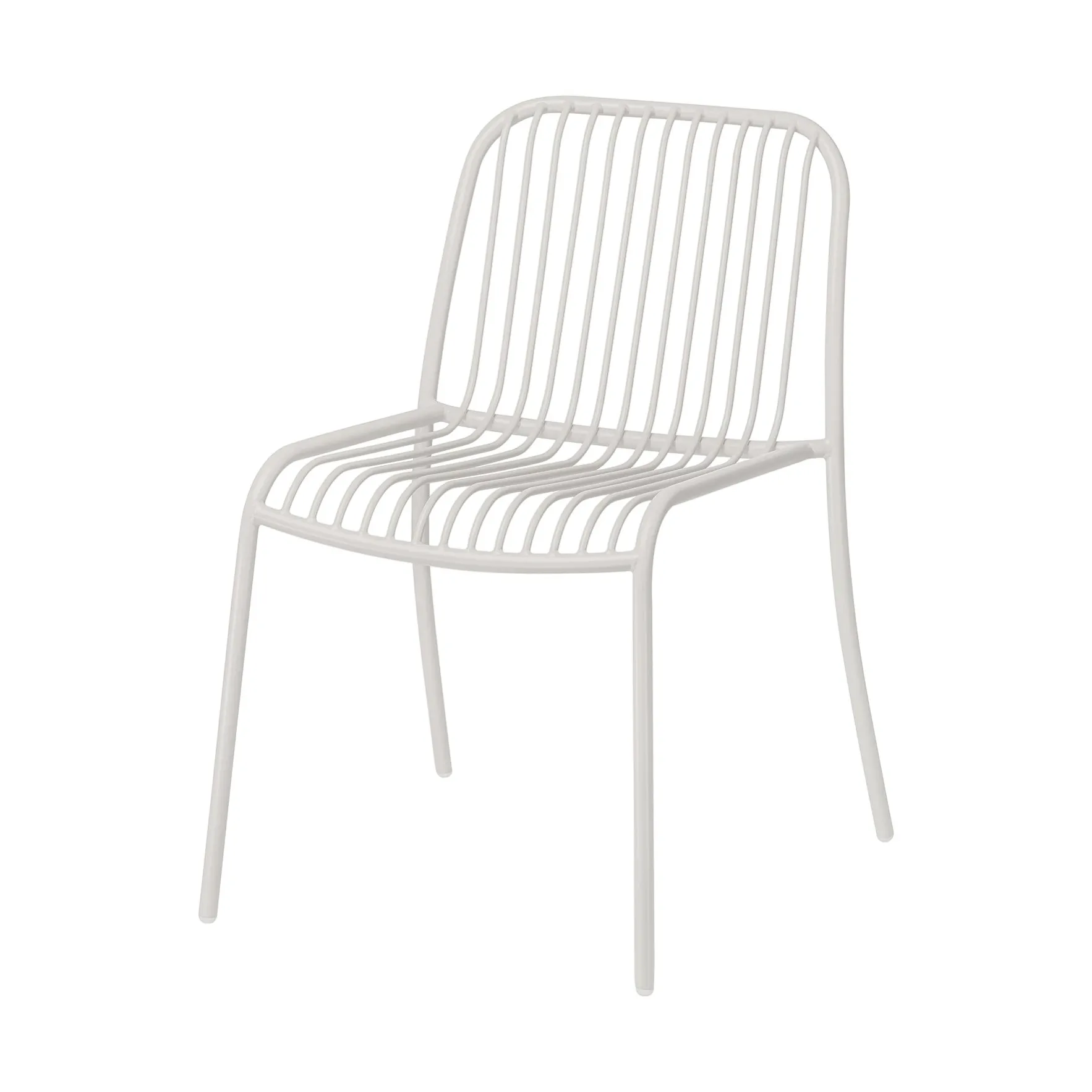 Chaise YUA WIRE Chair, Silk grey blomus