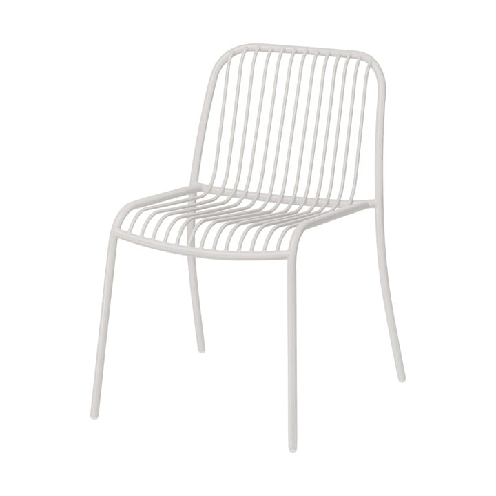 Chaise YUA WIRE Chair - Silk grey - blomus