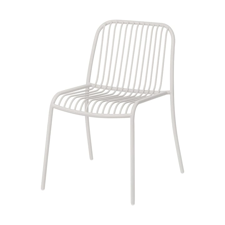 Chaise YUA WIRE Chair - Silk grey - Blomus