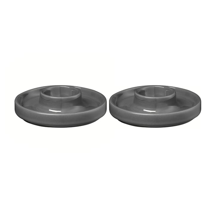 Coquetier Pilar Ø10,4 cm Lot de 2 - Pewter - Blomus