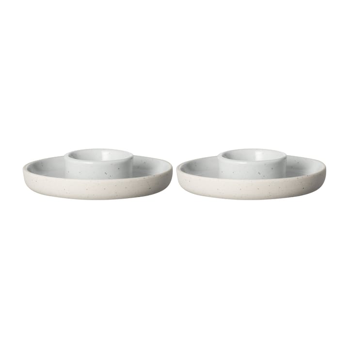 Coquetier Sablo Ø10 cm Lot de 2 - Cloud - Blomus