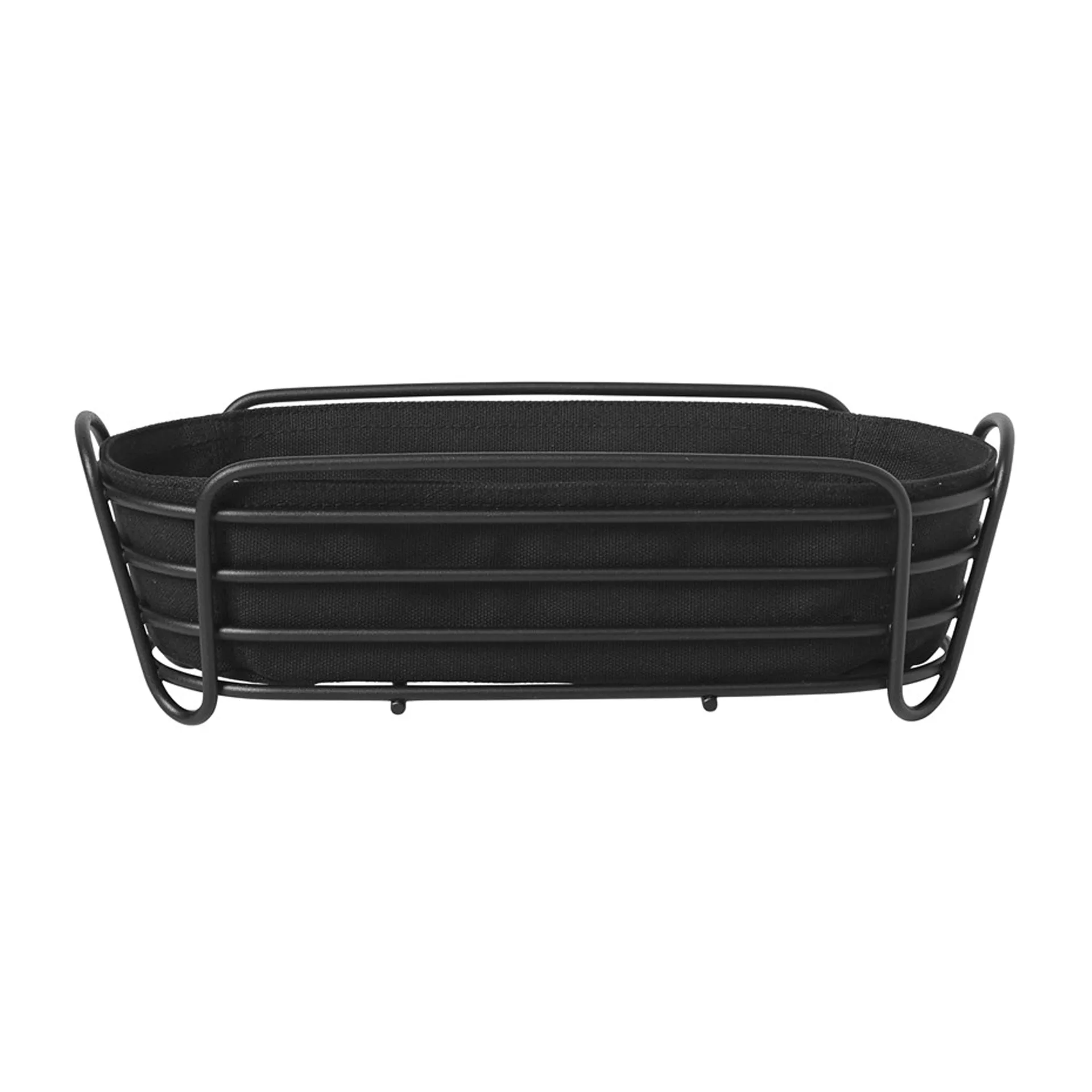 Corbeille à pain Delara ovale 32 cm, Noir blomus