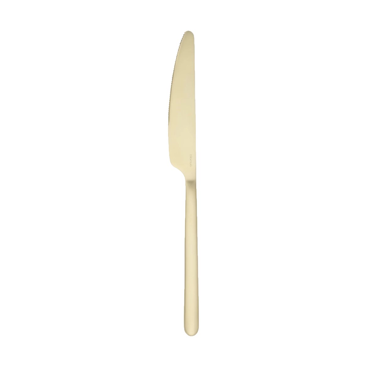 blomus Couteau de cuisine STELLA champagne 22 cm | Design Scandinave | Couverts de table | Doré