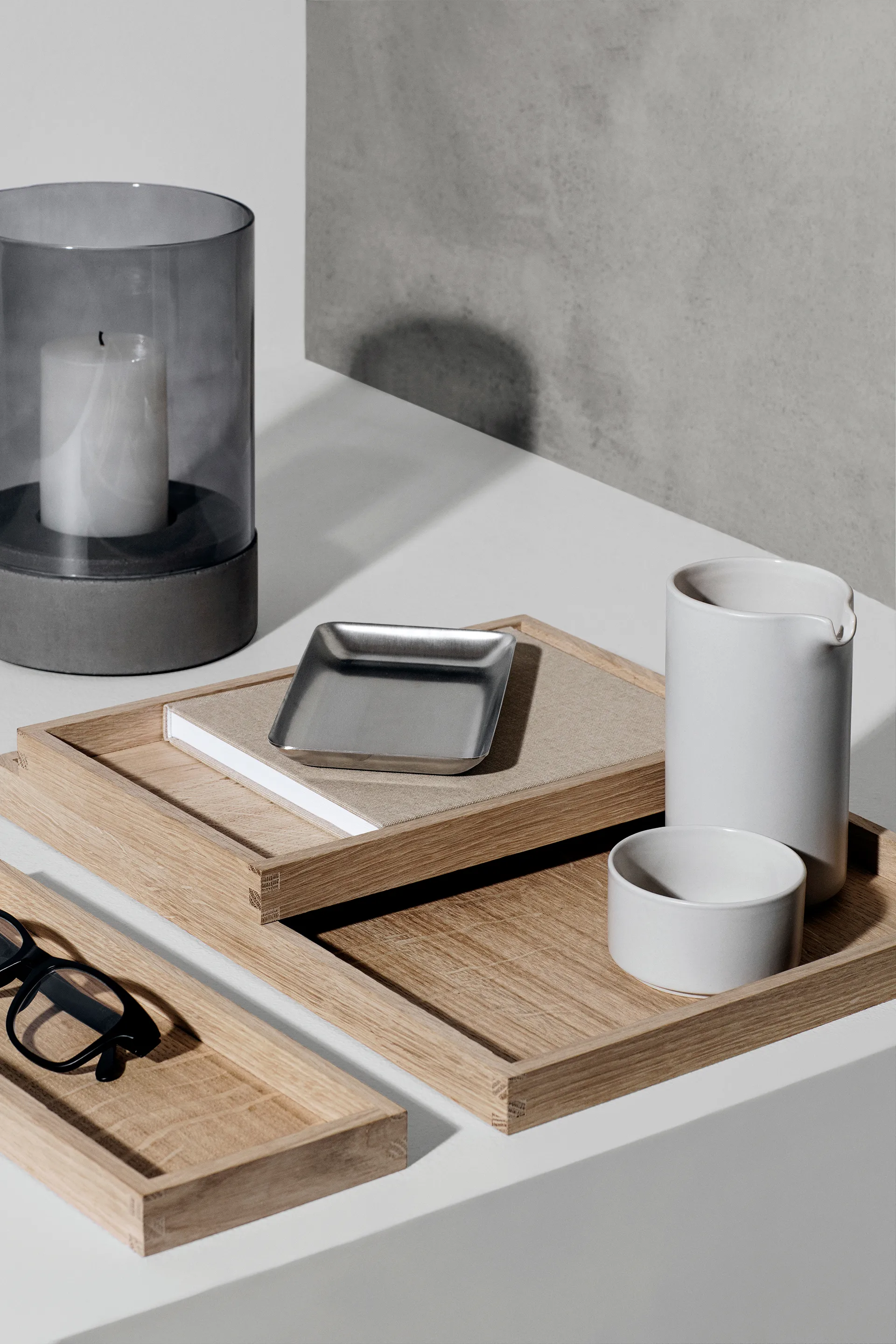 Cruche Pilar 0,5 l, Rayon de lune blomus