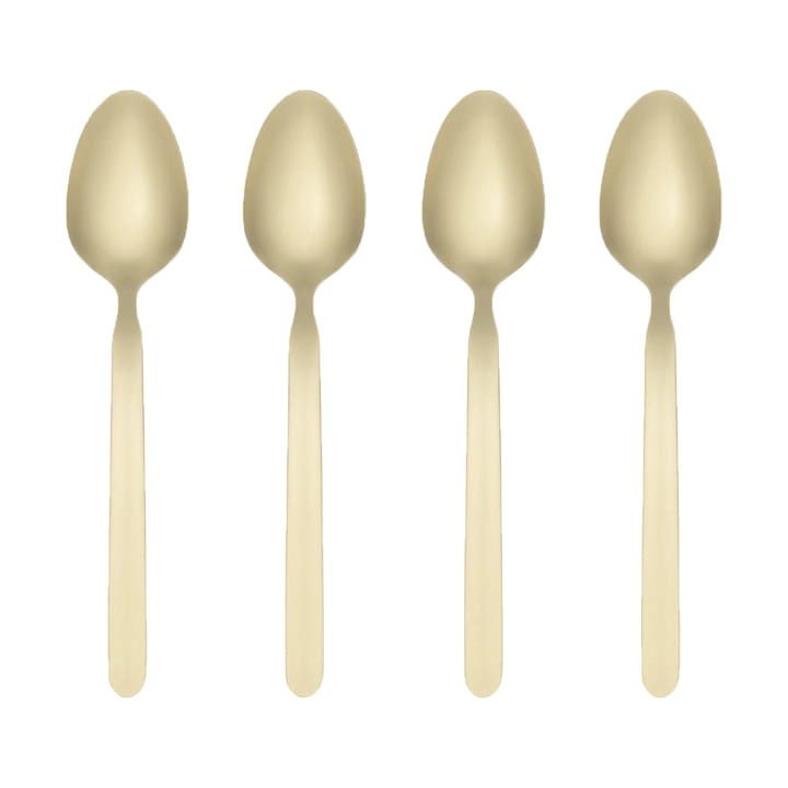 Cuillère à espresso STELLA champagne lot de 4 - 11 cm - blomus