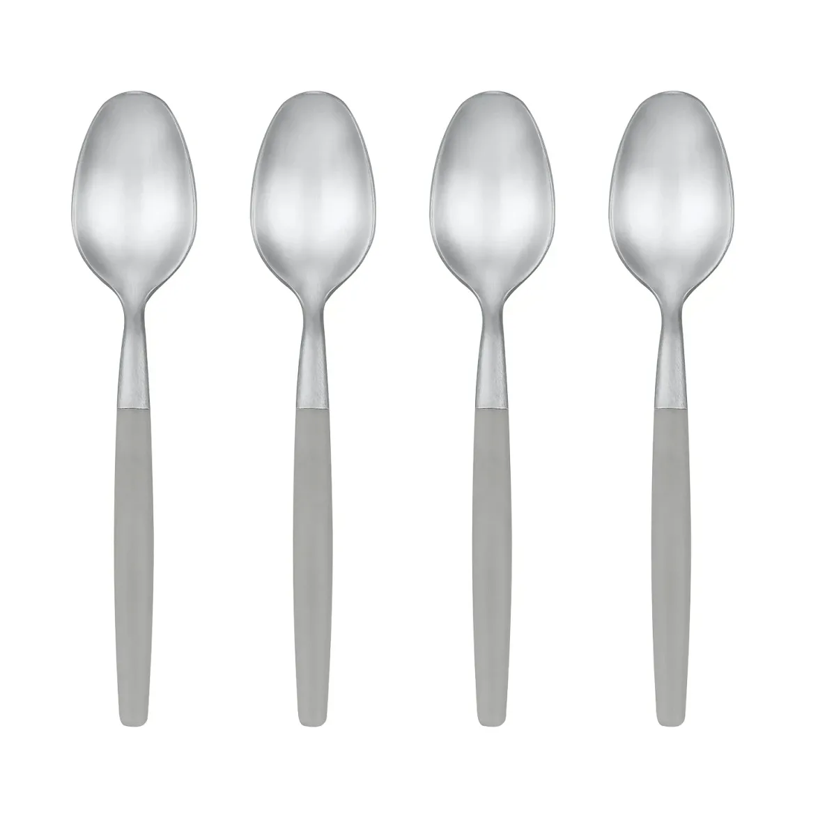 Cuillères à espresso Maxime 11 cm lot de 4, Mourning dove blomus